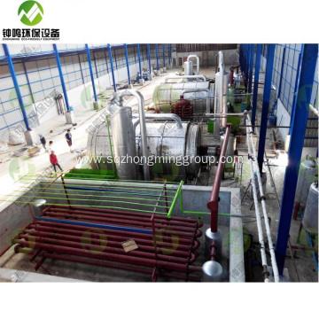 Waste Tyre to Diesel Oil Pyrolysis Plant